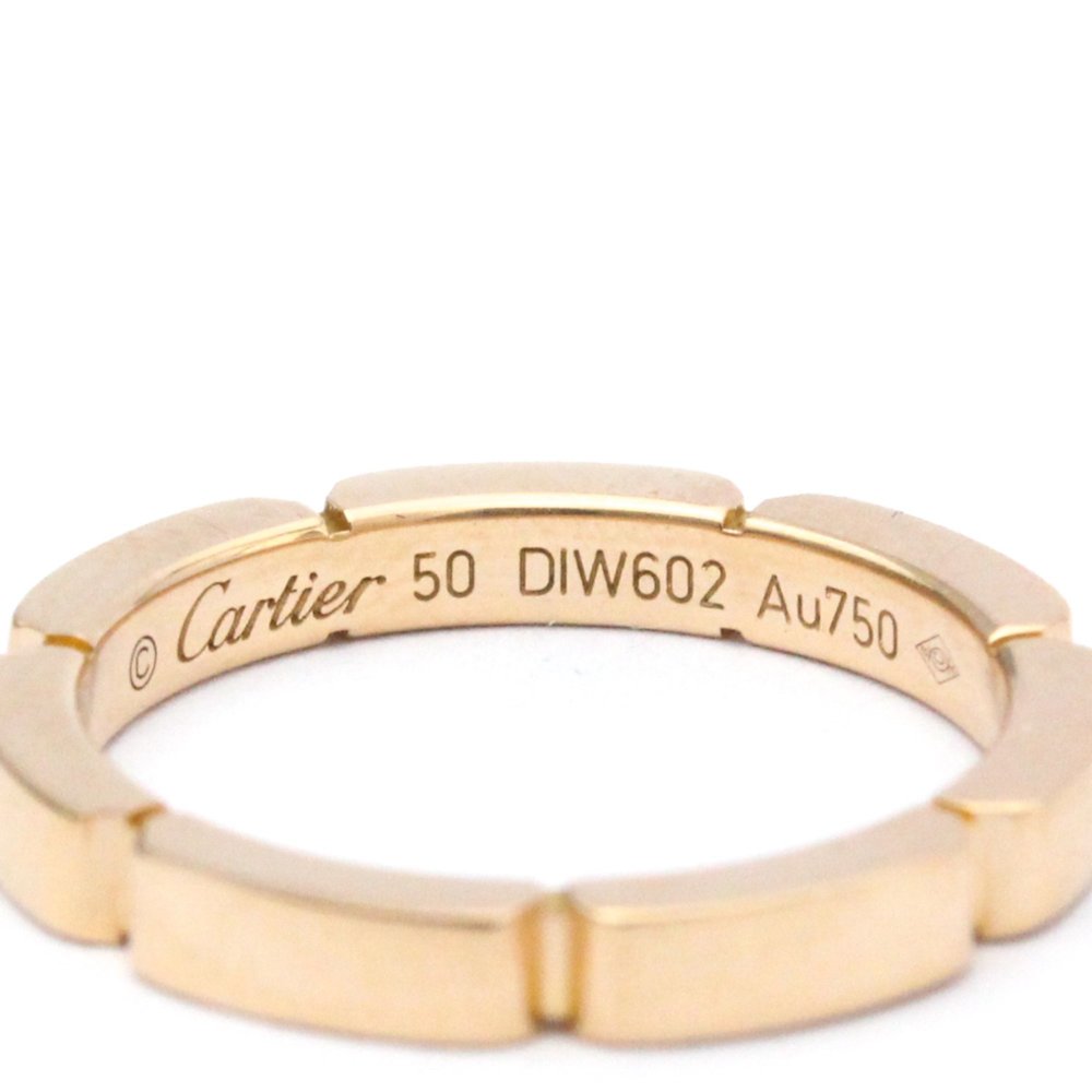 Cartier Maillon Panthere Pink Gold (18K) Fashion Diamond Band Ring Pink Gold - Picture 8 of 10